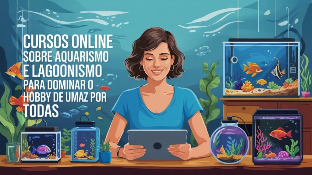 Cursos Online sobre Aquarismo e Lagoonismo para Dominar o Hobby de Uma Vez por Todas