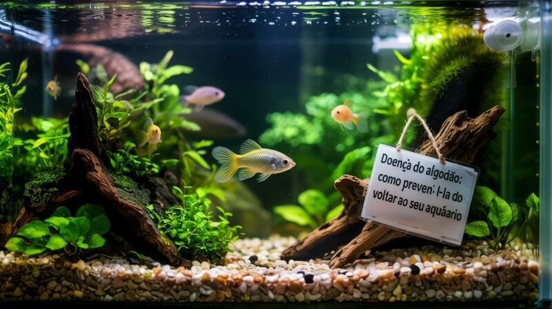 Doença do Algodão: Como Preveni-la de Voltar ao Seu Aquário