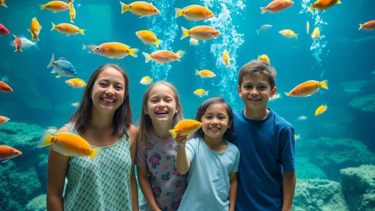 Atividades em família no Aquário Balneário Camboriú Atividades em família no Aquário Balneário Camboriú