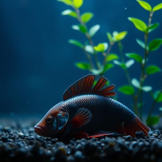 Por Que Meu Peixe Betta Fica no Fundo do Aquário?