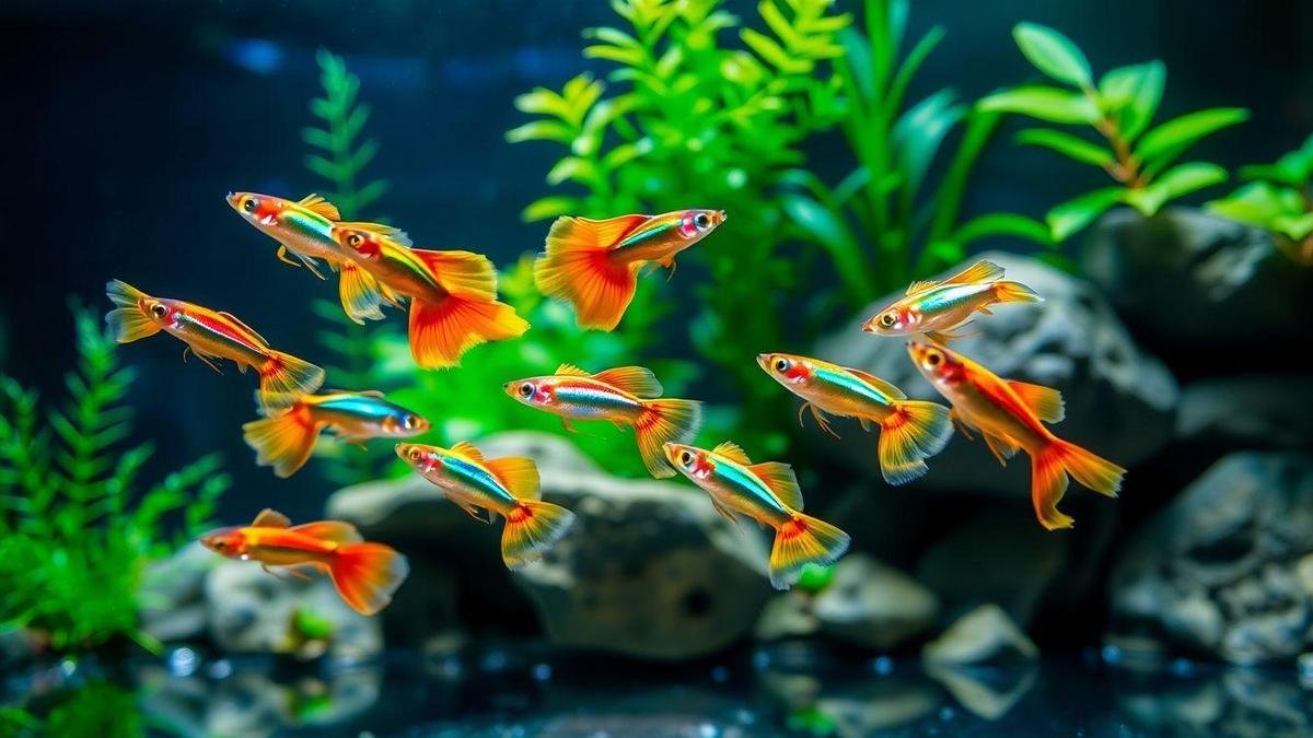 Comportamento Social dos Guppies Comportamento Social dos Guppies