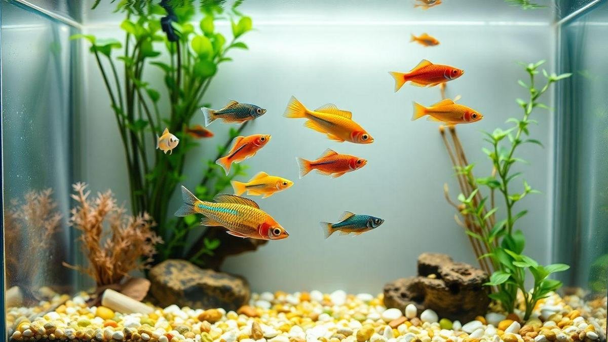 Espécies de peixes ornamentais resistentes para aquários simples
