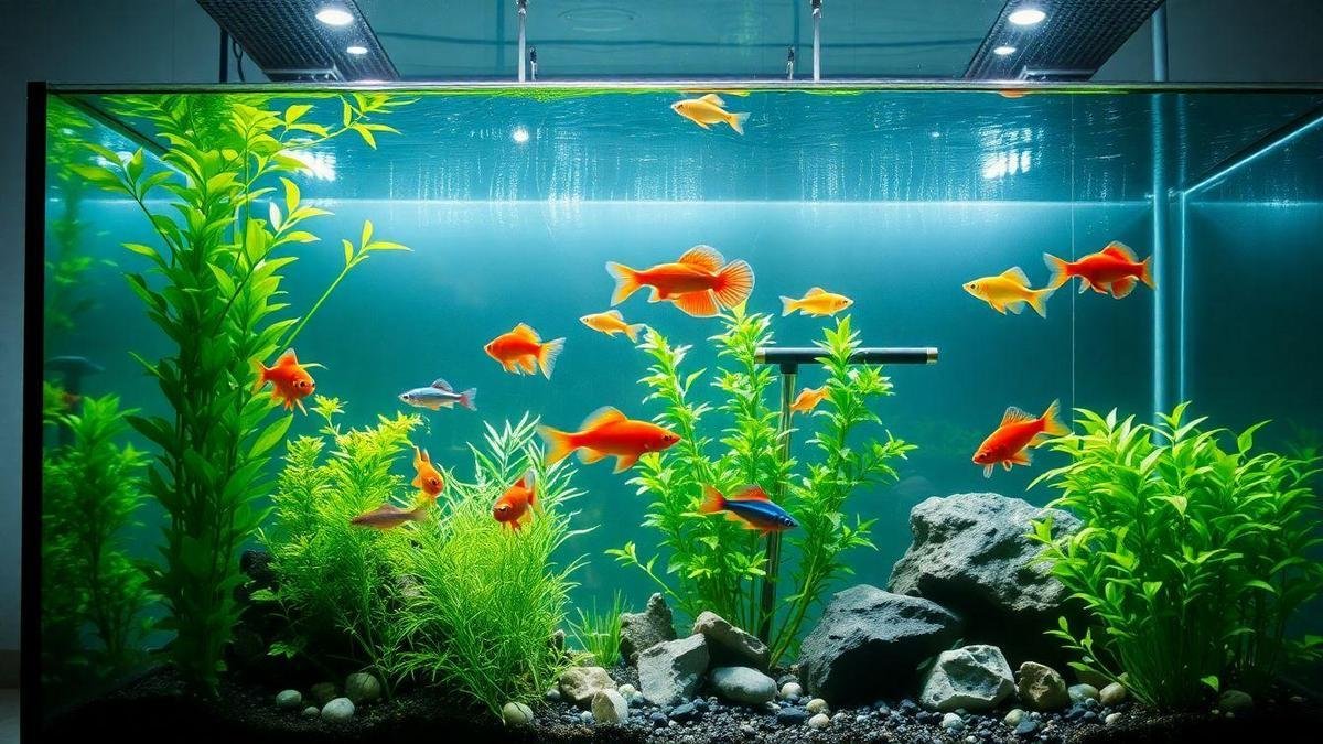 Montando o aquário ideal para mostrar seus peixes bonitos