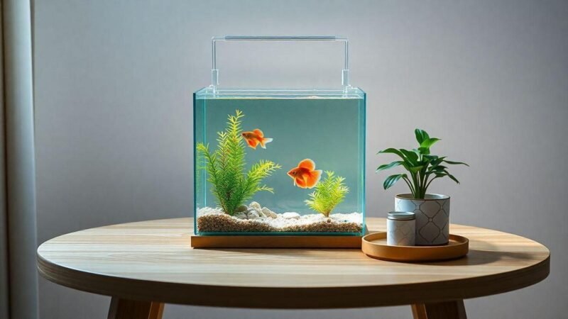 Aquário Pequeno com Estilo: Ideias para Montar o Seu Sem Gastar Muito