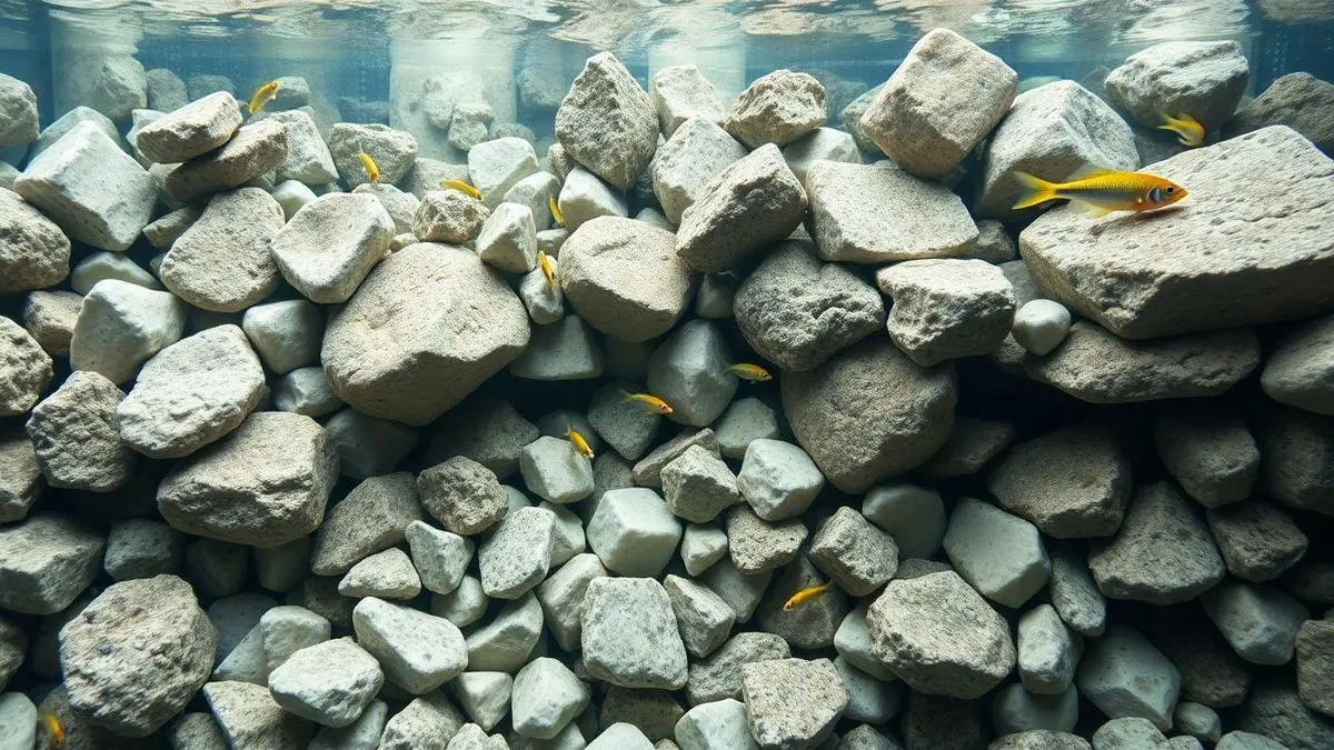 Compatibilidade de pedras com peixes e invertebrados