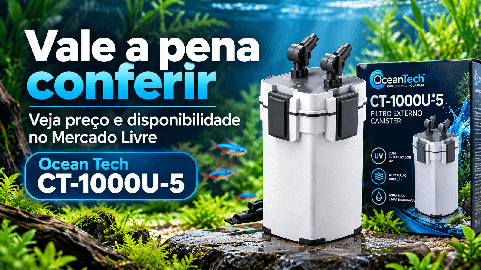 Ocean Tech CT-1000U-5 vale a pena conferir