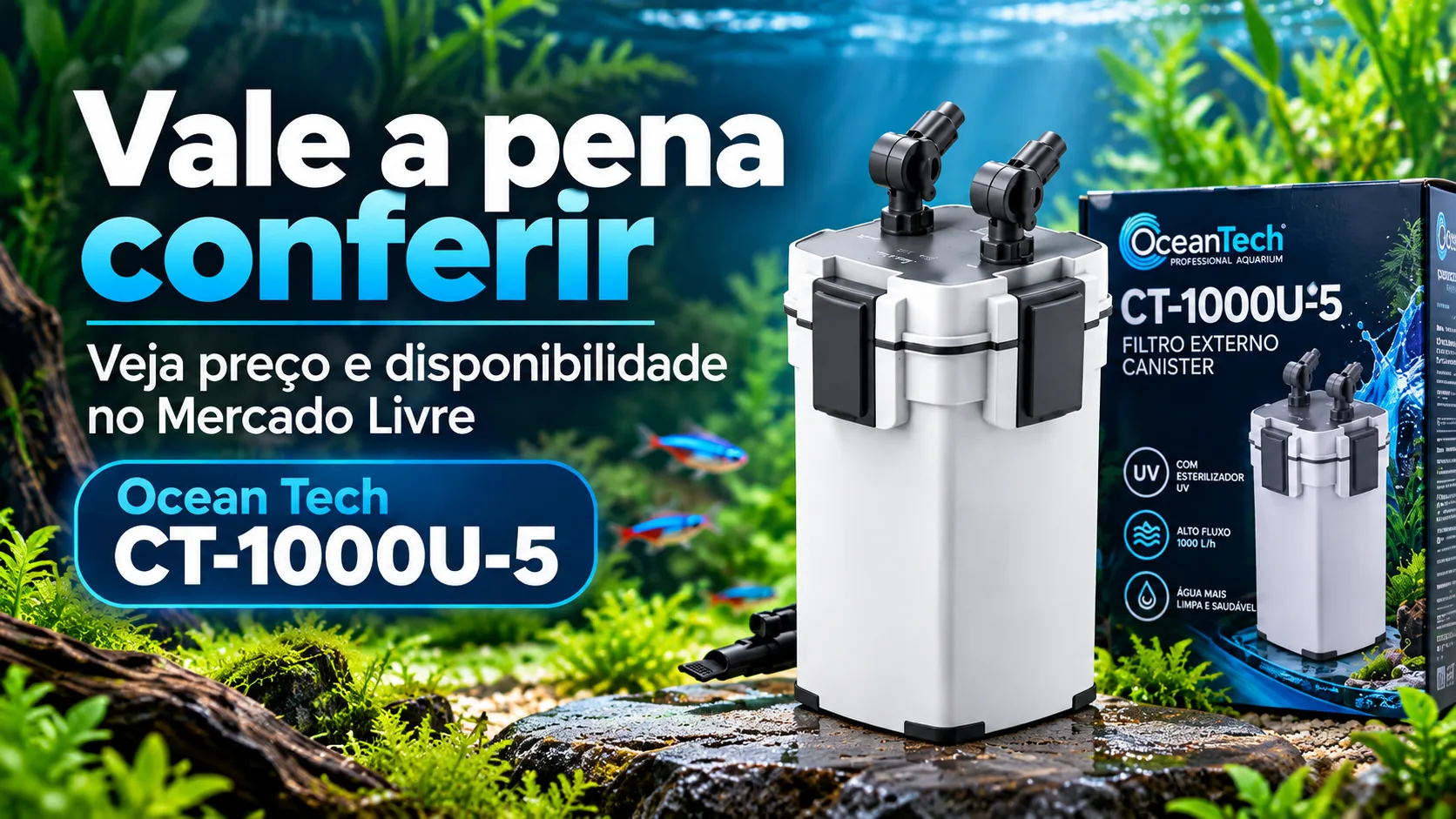 Ocean Tech CT-1000U-5 vale a pena conferir