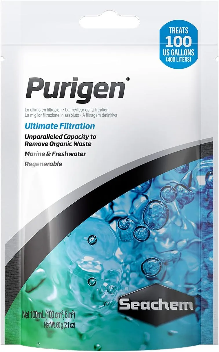 Seachem Purigen para filtragem química de aquário
